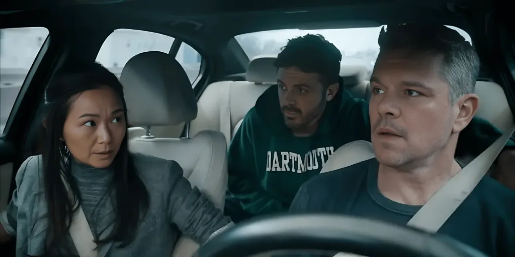 نقد فیلم The Instigators | جنایت و کمدی در سایه بوستون با مت دیمون و کیسی افلک 7 The Instigators