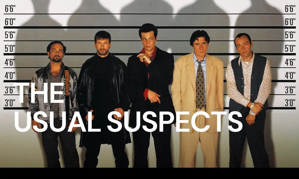 بهترین فیلم های جنایی قدیمی: سفری به اعماق تاریکی سینما 8 مظنونین همیشگی (The Usual Suspects) – 1995