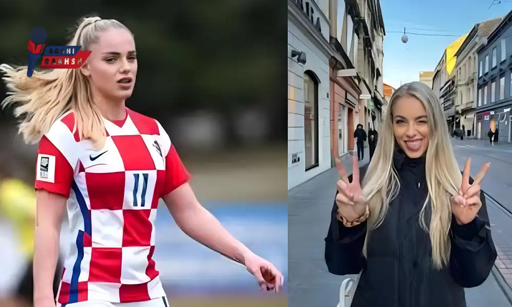 آنا ماریا مارکوویچ فوتبالیست زیبای سوئیسی