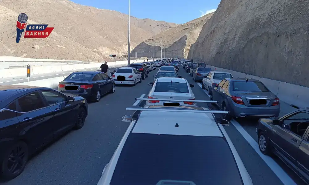 وضعیت جاده چالوس