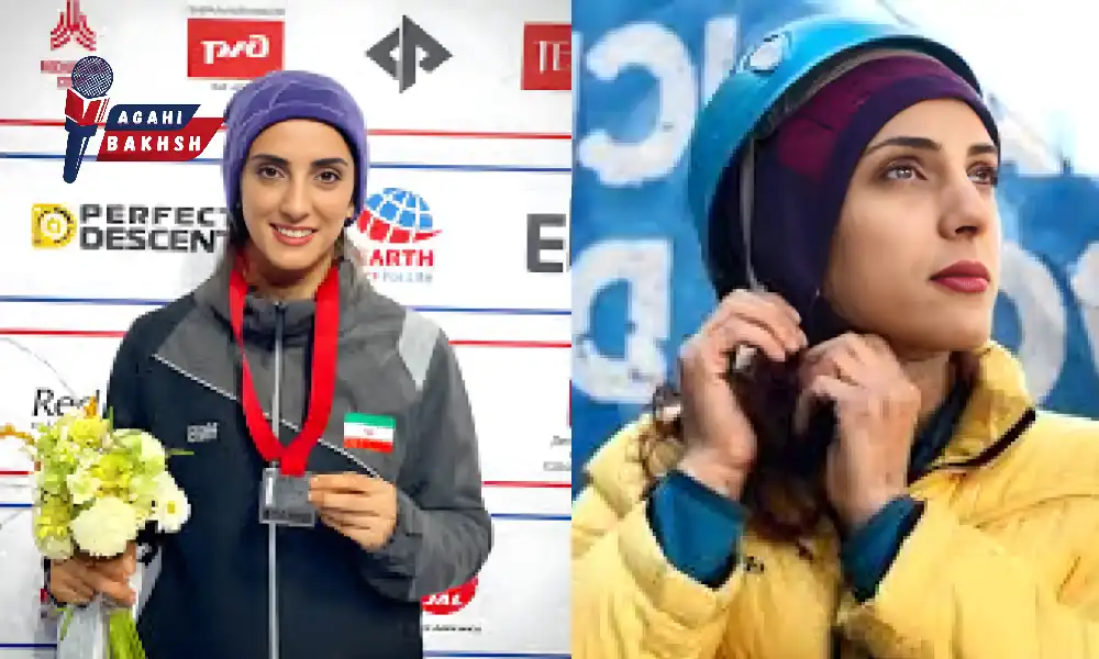 الناز رکابی معروف به دختر عنکبوتی