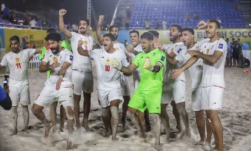 پیروزی ۸-۱ فوتبال ساحلی ایران مقابل عمان و قهرمانی در جام ملت‌های آسیا ۲۰۲۵
