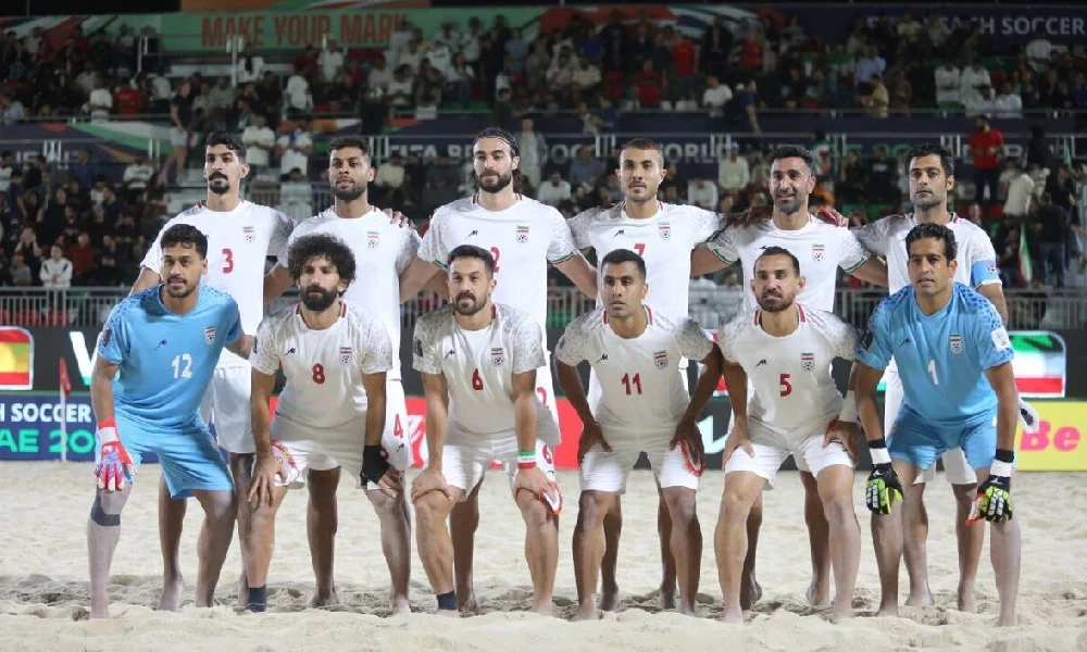 فوتبال ساحلی ایران مقابل عمان