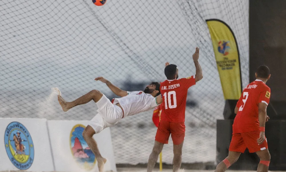 فوتبال ساحلی ایران مقابل عمان