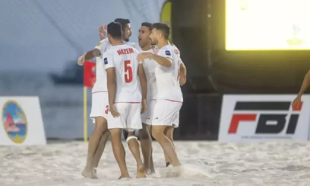 فوتبال ساحلی ایران مقابل عمان