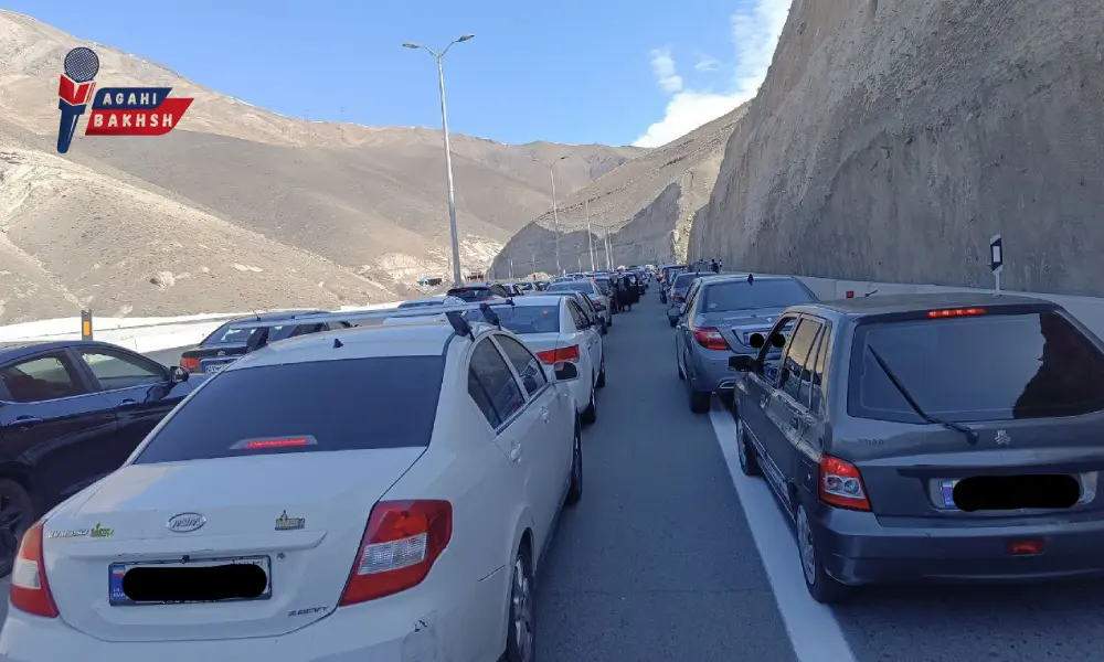 وضعیت جاده چالوس