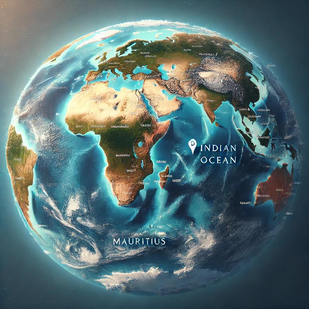 جزیره موریس در نقشه جهان + آشنایی کامل 2 جزیره موریس