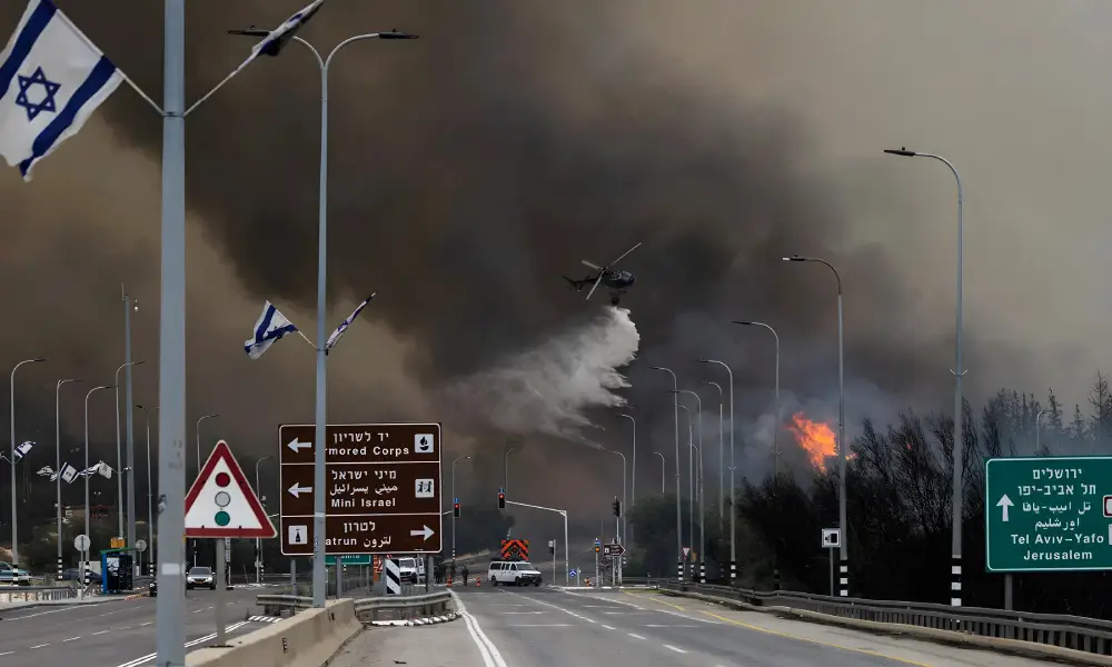 جزئیات آتش سوزی در اسرائیل در ۱۰ اردیبهشت ۱۴۰۴