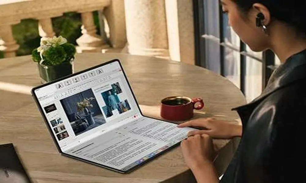 انقلابی در دنیای لپتاپها: هواوی از اولین لپتاپ تاشوی جدید هواوی رونمایی کرد! 4 طراحی لوکس لپتاپ تاشوی جدید هواوی با روکش چرمی