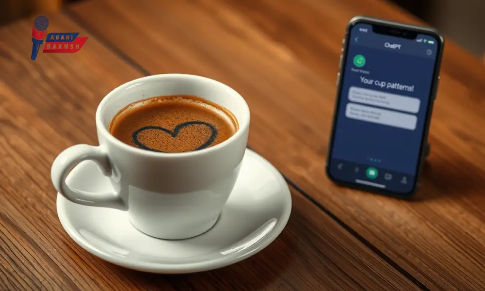 گرفتن فال قهوه توسط چت جی پی تی