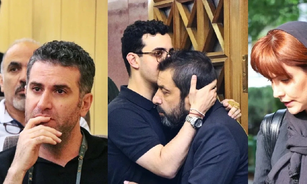 مراسم ختم پدر عباس جمشیدی‌فر