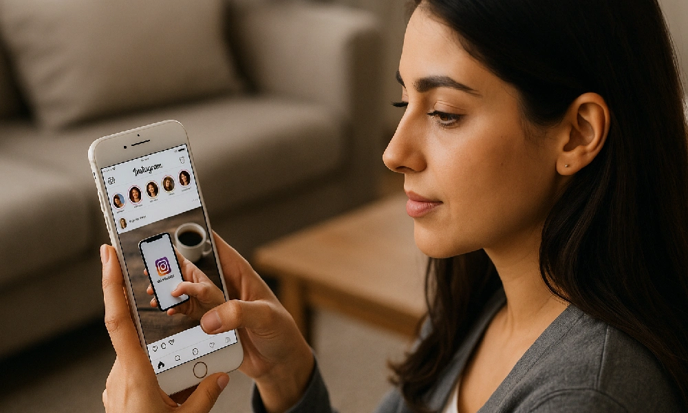 دیدن استوری بدون فالو