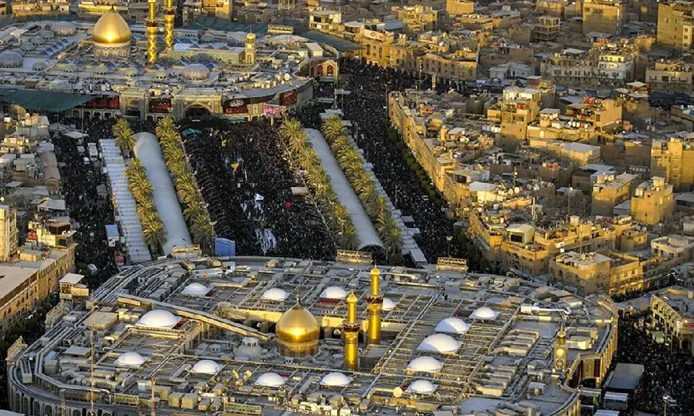 پیام تسلیت در ایام عزاداری محرم و تاسوعا و عاشورای حسینی | کربلا بین الحرمین