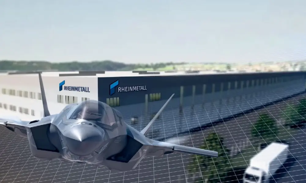کارخانه جدید تولید قطعات F-35 راین‌متال در ویزه