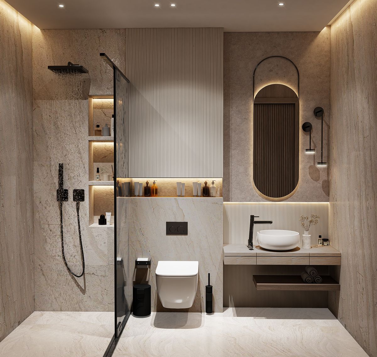 افزایش ارزش ملک با استفاده از کابینت روشویی 3 نقش کابینت روشویی در بهینهسازی فضا و افزایش کارایی