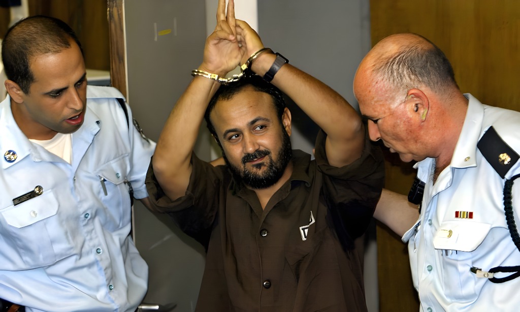 تصویر مروان برغوثی در زندان